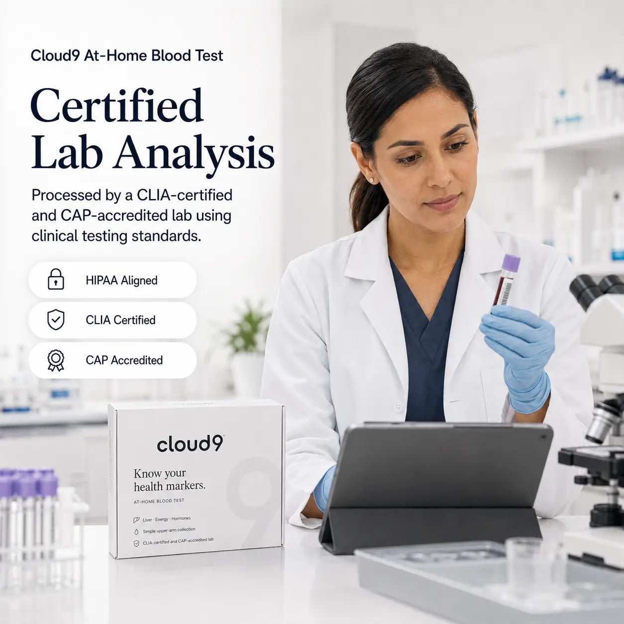 Cloud9 At-Home Blood Test - Cloud9