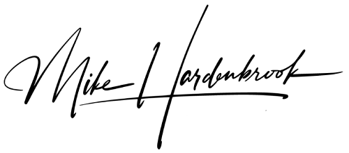 Mike Hardenbrook's signature